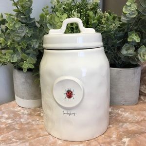 Rae Dunn Ladybug Canister